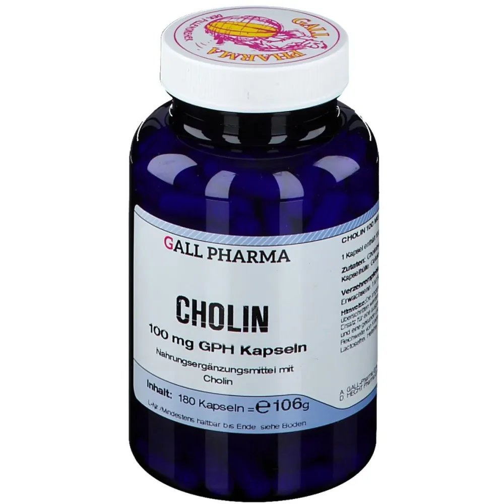 Gall Pharma Cholin 100 mg GPH Kapseln