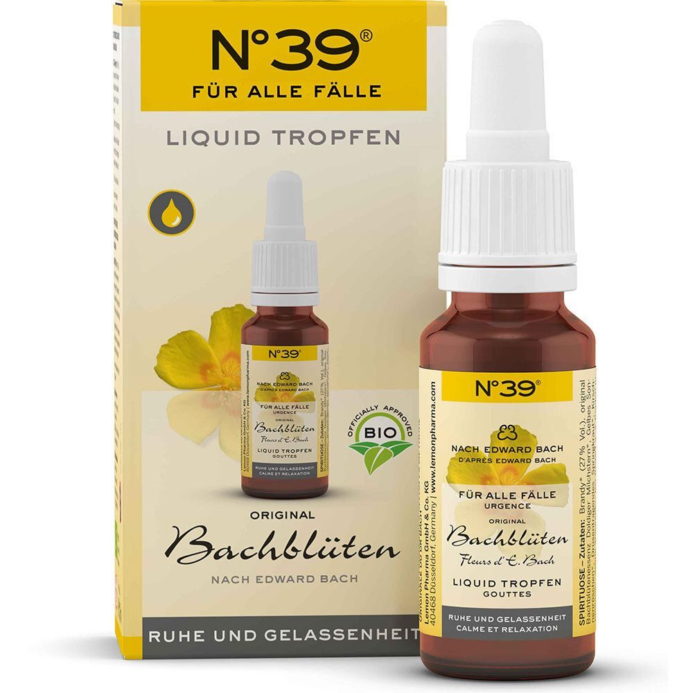 No. 39® Für alle Fälle Original Bachblüten Liquid Tropfen