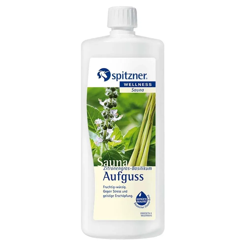 Spitzner® Saunaaufguss Zitronengras Basilikum