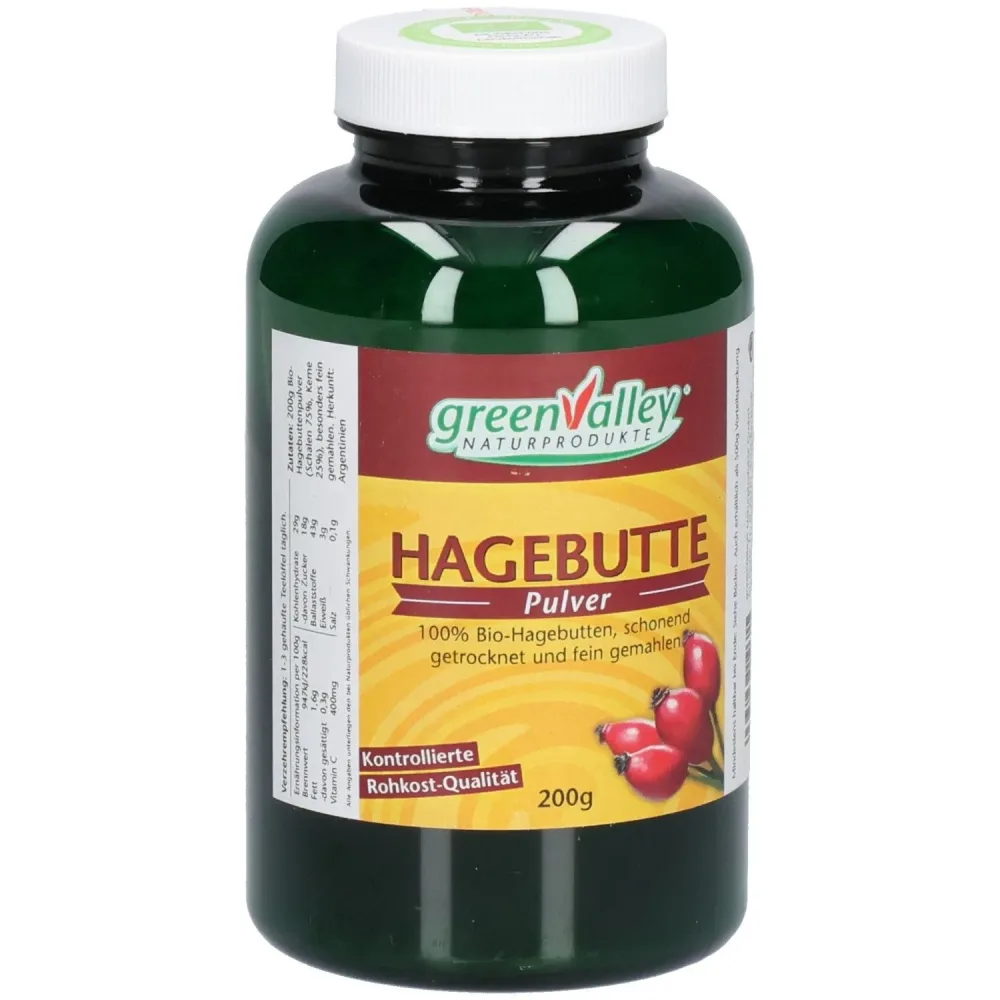 greenValley® BIO Hagebutten-Pulver