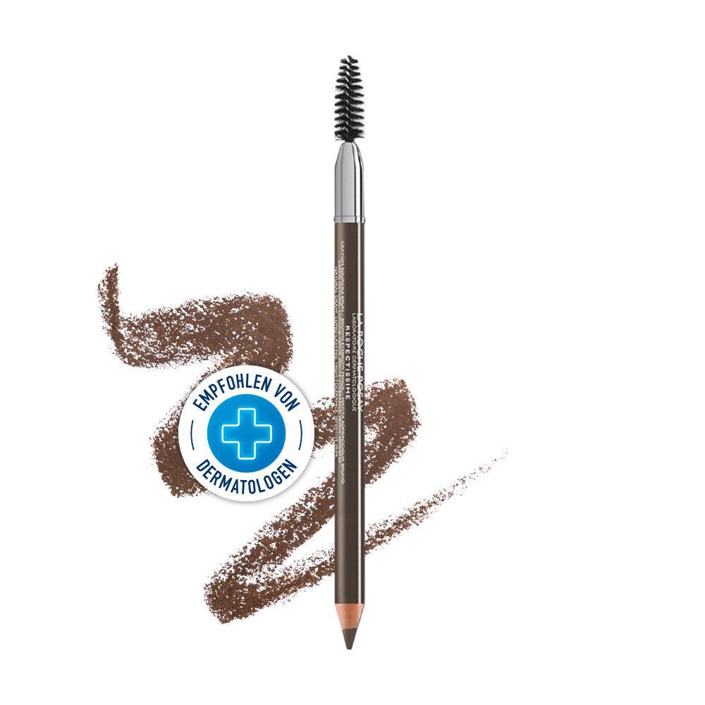 La Roche Posay - Toleriane Augenbrauenstift, LRP Augenbrauenstift Braun, Dunkelbraun