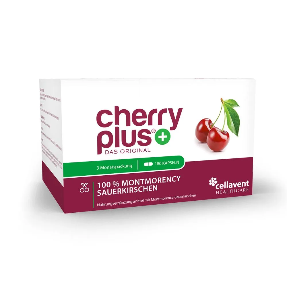 Cherry Plus Montmorency Sauerkirschen Kapseln, 80 Kirschen
