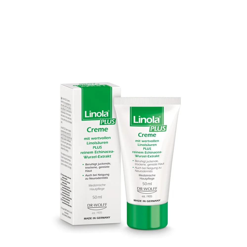 Linola Plus Creme - Creme für juckende, trockene und irritierte Haut