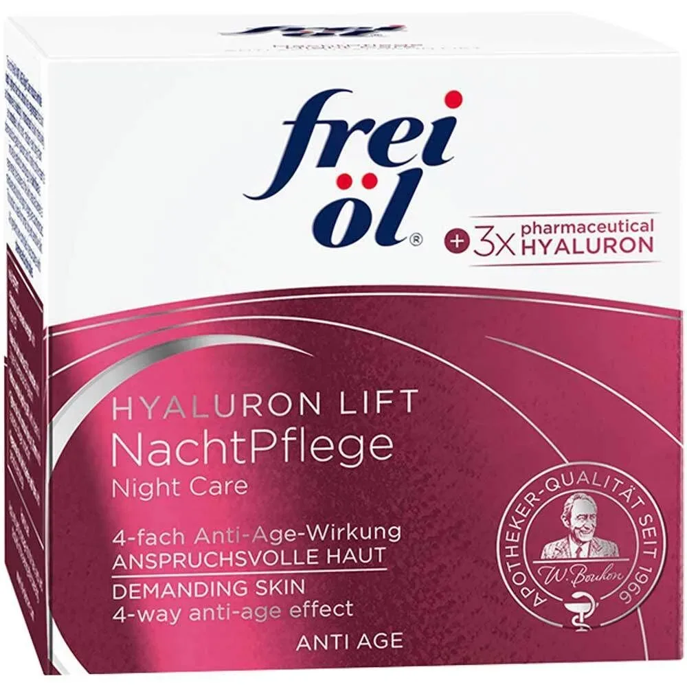 frei öl Anti Age Hyaluron Lift Night Care Nachtcreme 50 ml