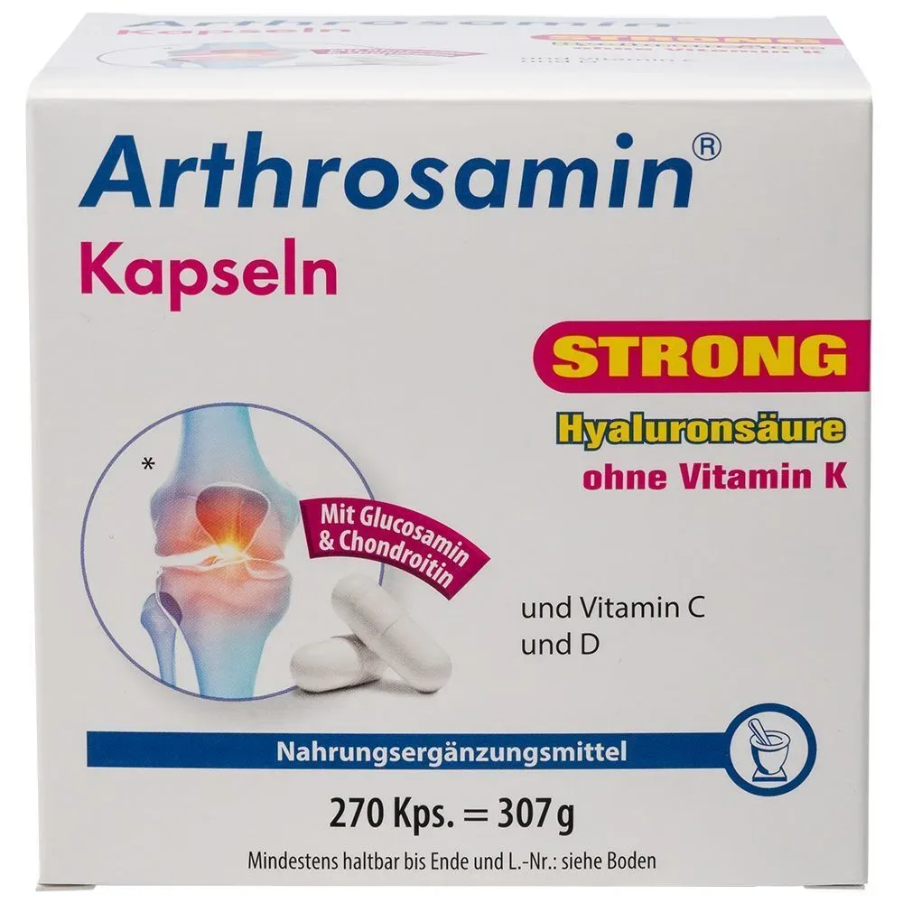 Arthrosamin strong ohne Vitamin K Kapseln