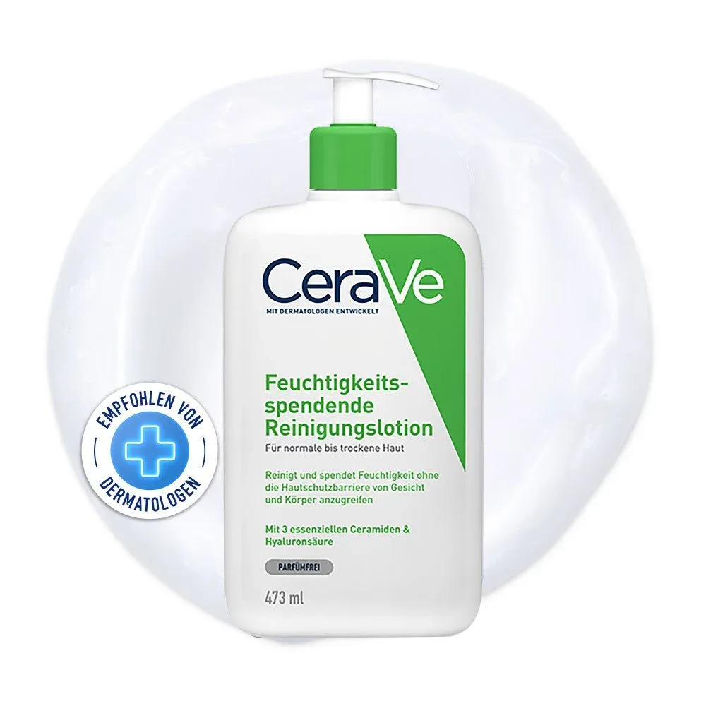 CeraVe - Feuchtigkeitsspendende Reinigungslotion, 473 ml