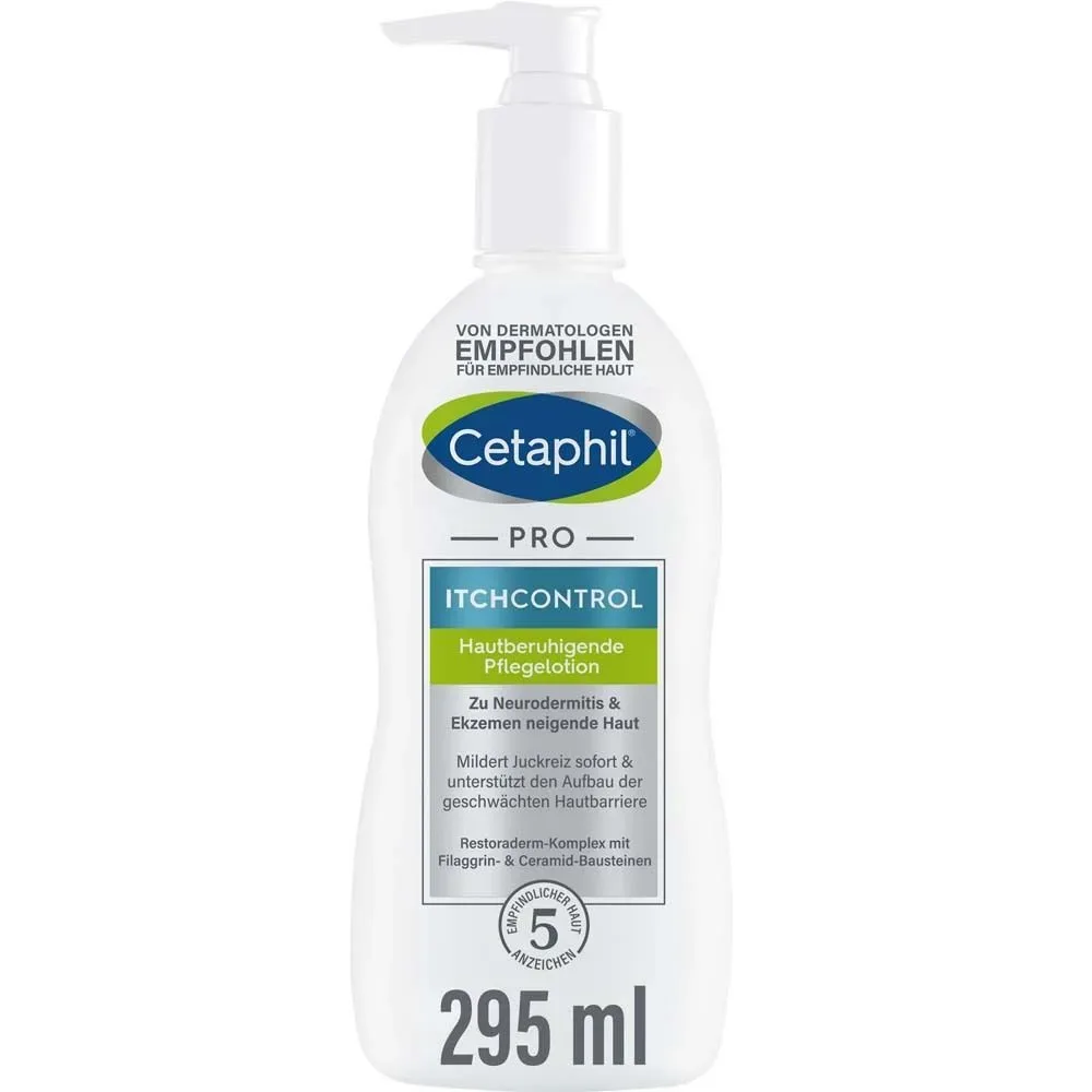 Cetaphil PRO ItchControl Hautberuhigende Pflegelotion, trockene, juckende Haut
