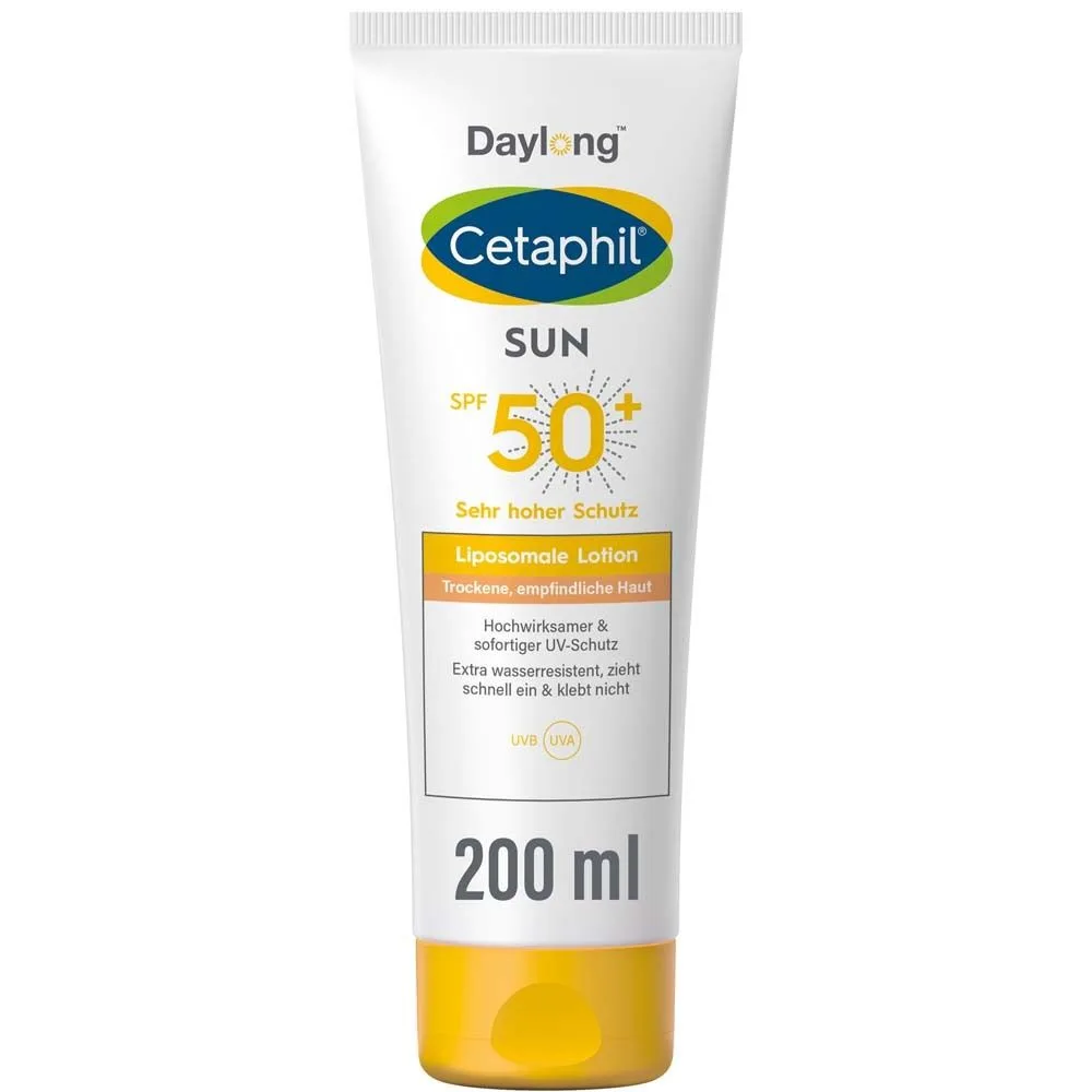 Cetaphil SUN Liposomale Lotion SPF 50+ Feuchtigkeitsspendende Sonnenschutzlotion