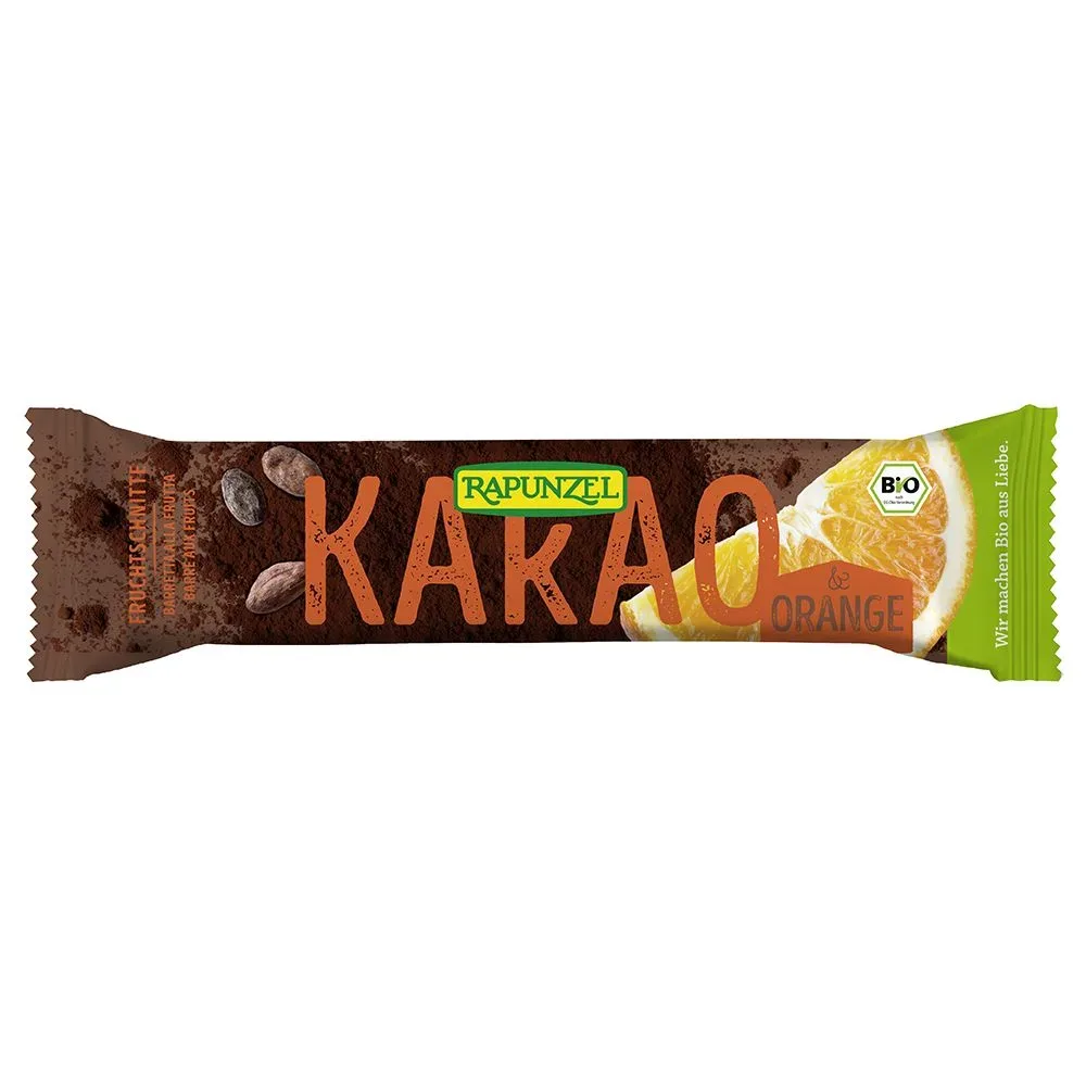 Rapunzel Bio Fruchtschnitte, Kakao-Orange