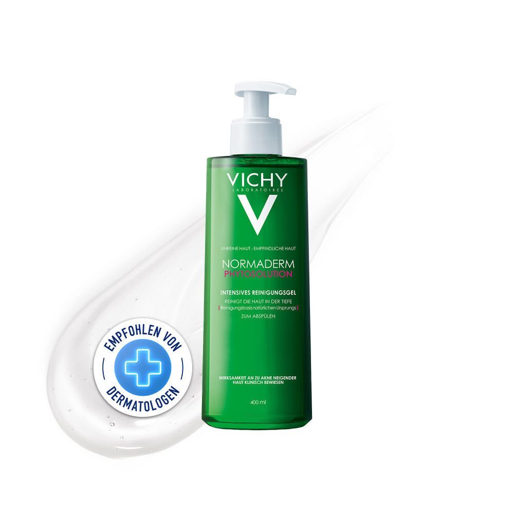 VICHY - Normaderm Phytosolution Anti-Unreinheiten Reinigungsgel, Normaderm Phytosolution Anti Unreinheiten, 400 ml