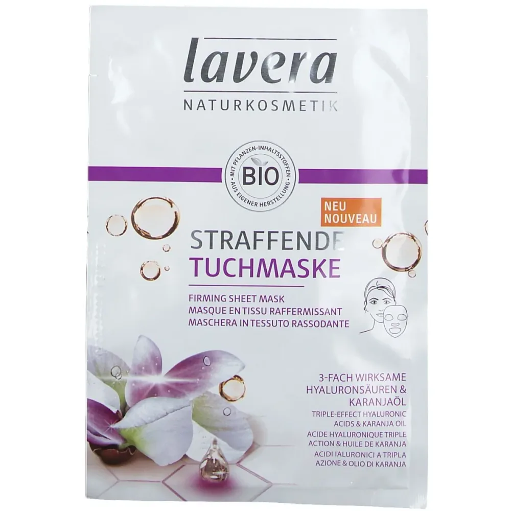 lavera Straffend Feuchtigkeitsmasken 21 ml Damen