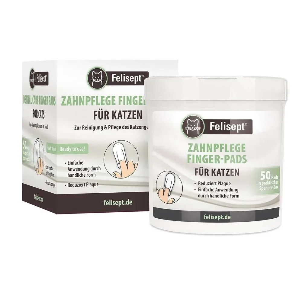 Felisept® Zahnpflege Finger-Pads für Katzen