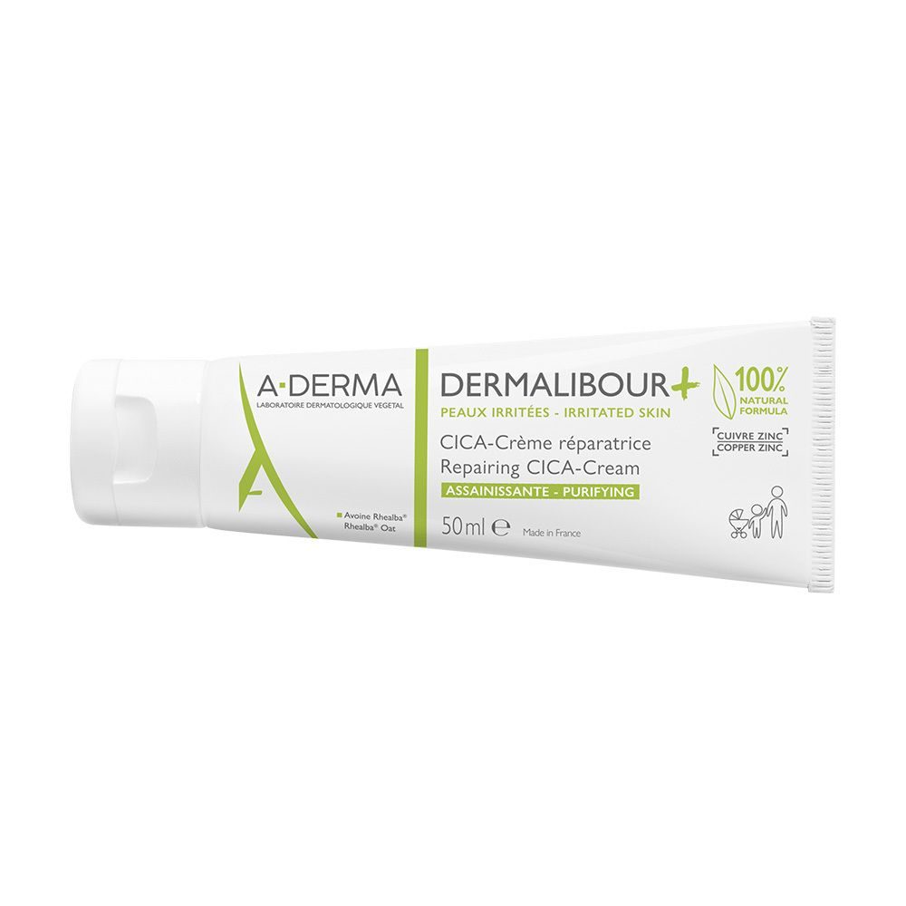 A-Derma Dermalibour + Reparierende CICA-Creme