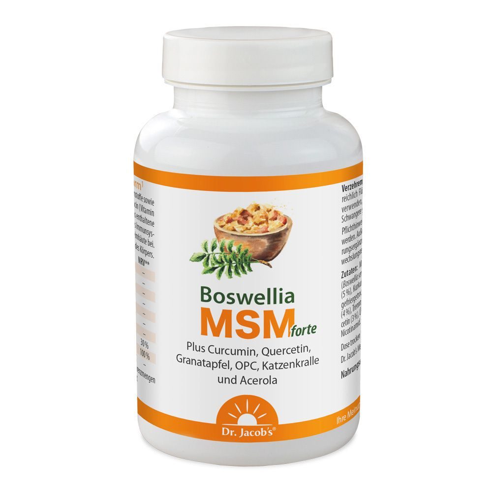 Dr. Jacob's Boswellia MSM forte Tabletten (90 Stk)