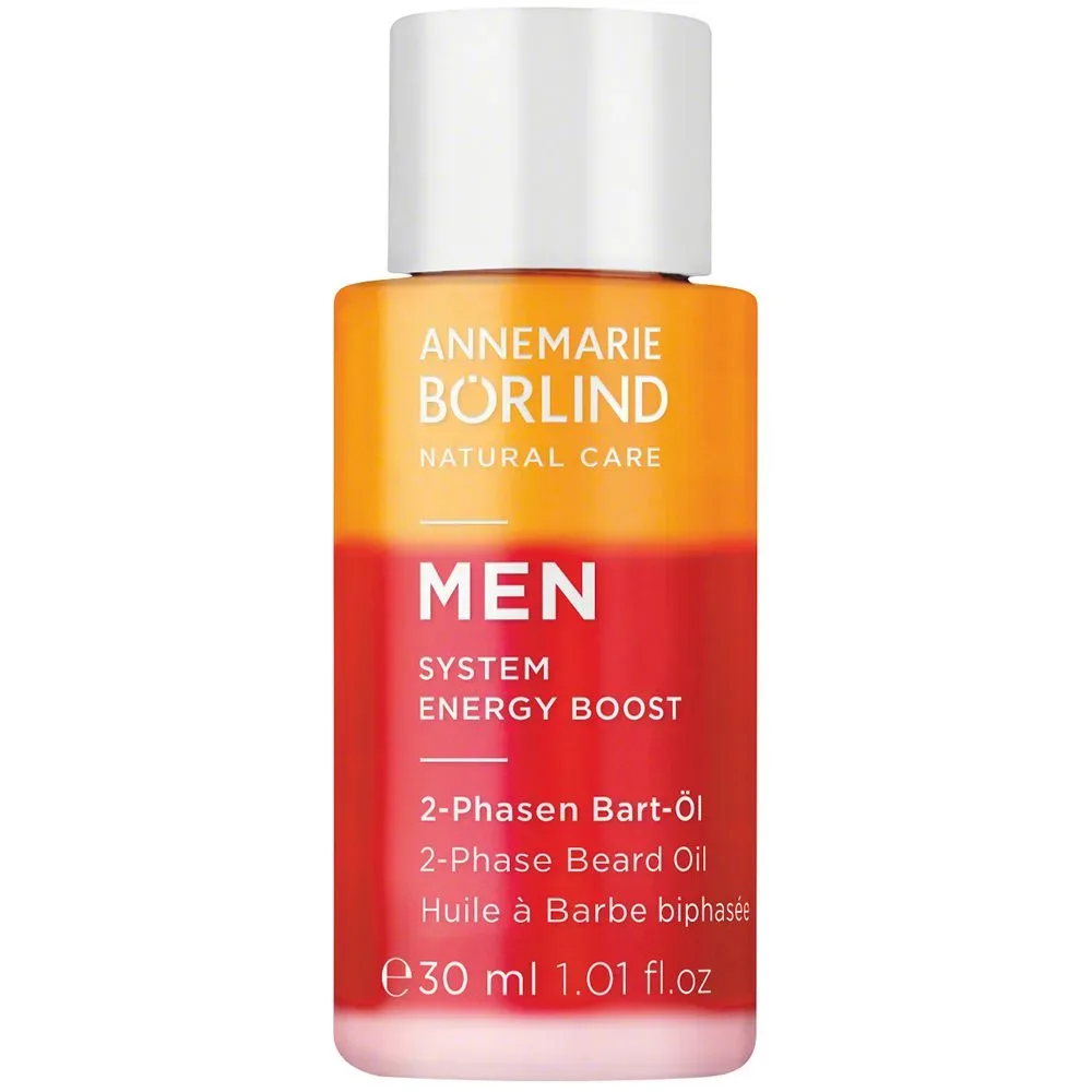 ANNEMARIE BÖRLIND MEN SYSTEM ENERGY BOOST 2-Phasen Bart-Öl Bartpflege 30 ml
