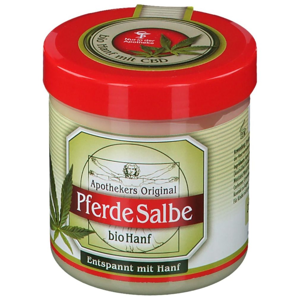 Apothekers Original Pferde Salbe bio Hanf (200ml)