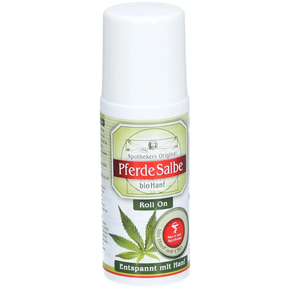 Apothekers Original Pferde Salbe bio Hanf Roll on (75ml)