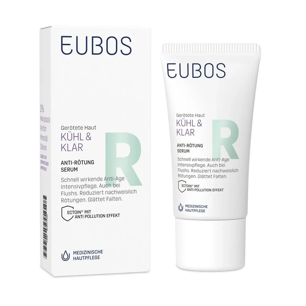 Eubos Kühl & Klar Anti-Rötung Serum bei Rosacea & Couperose gegen Rötungen