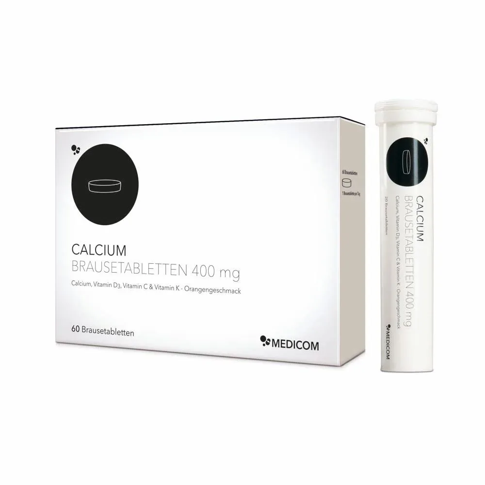 Calcium, Plus Vitamin D Brausetabletten
