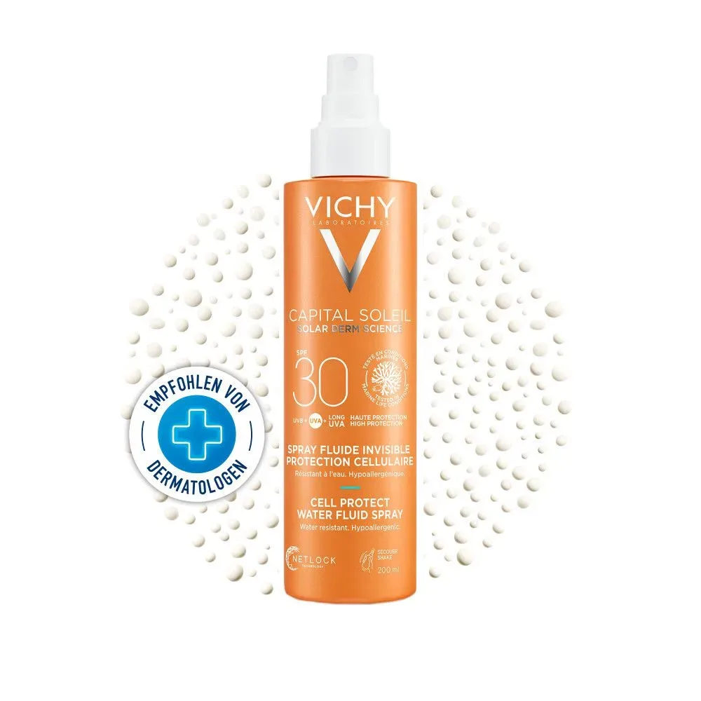 VICHY - Capital Soleil Zellschutz-Spray LSF30, CS Spr fl pro cell SPF30, 200 ml