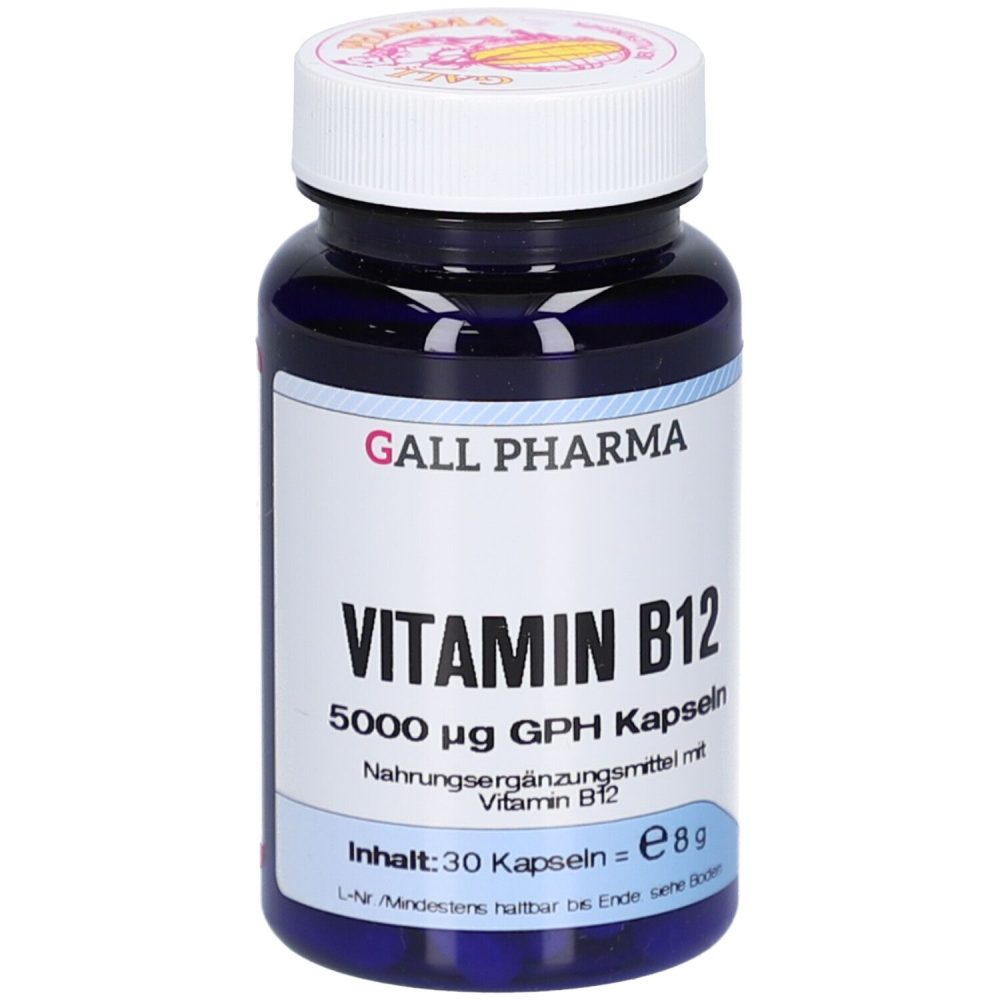 Vitamin B12 5000 µg GPH Kapseln