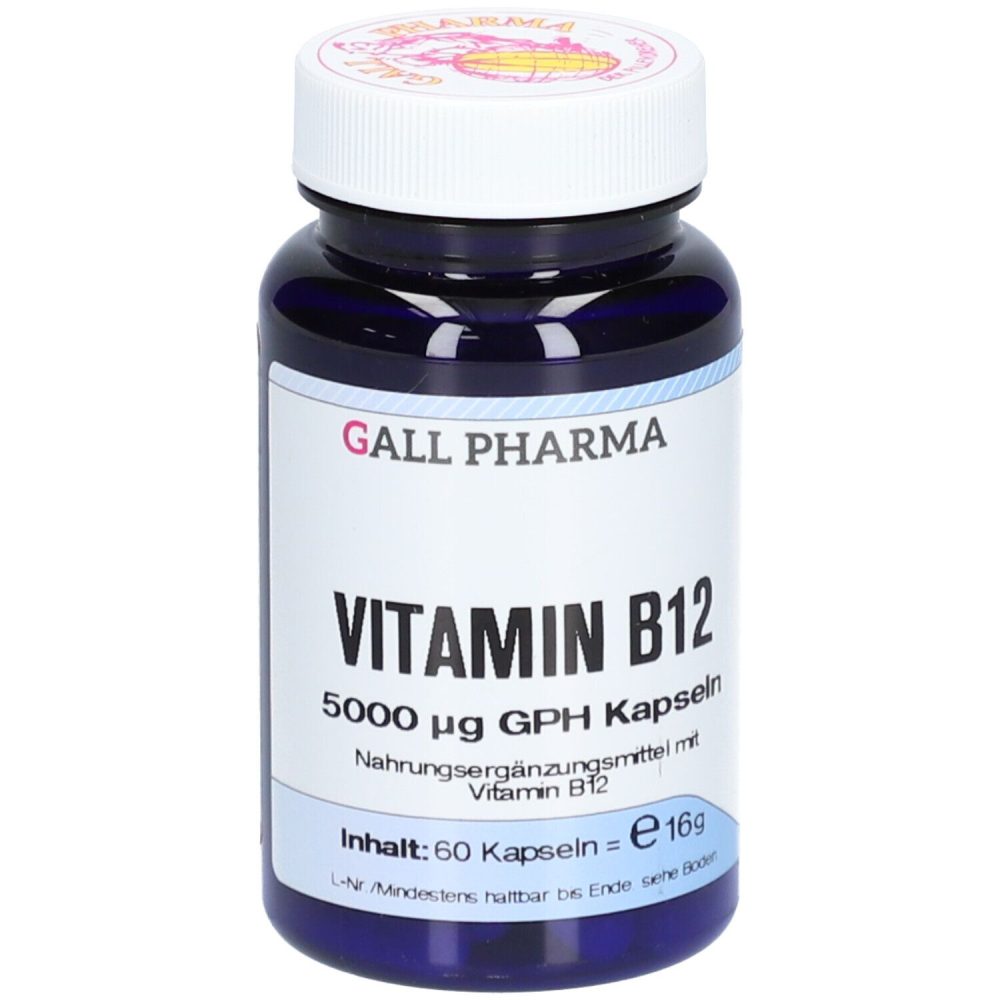Vitamin B12 5000 µg GPH Kapseln
