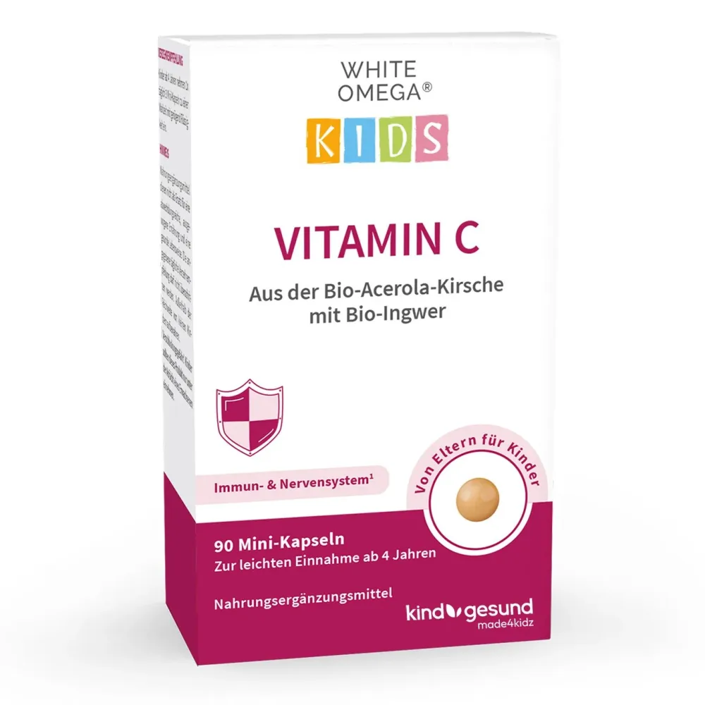 White Omega® Kids Vitamin C für Kinder ? natürlich & vegan