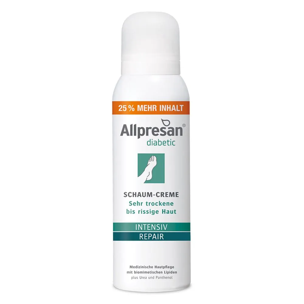 Allpresan diabetic Intensiv + Repair Schaum-Creme mit Urea