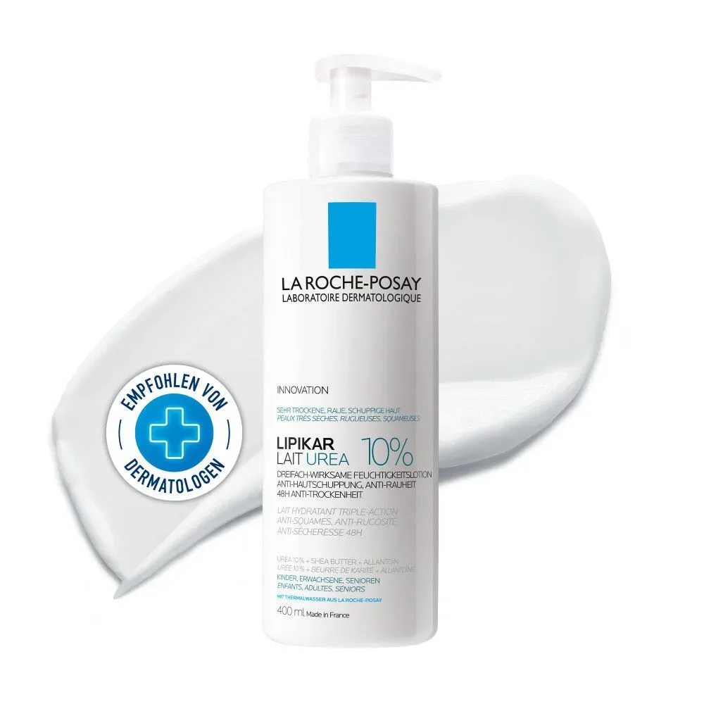 La Roche Posay - Lipikar Lait Urea Feuchtigkeitslotion, 400 ml