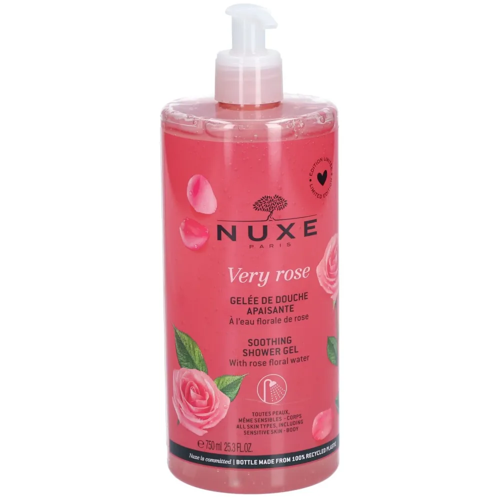 Nuxe - Very Rose Beruhigendes Duschgel XXL, Very Rose Gelée Douche XXL, 750 ml