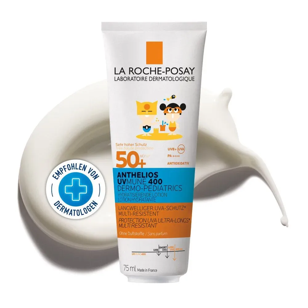 La Roche Posay - Kids Sonnenmilch UVMune LSF 50+, 75 ml