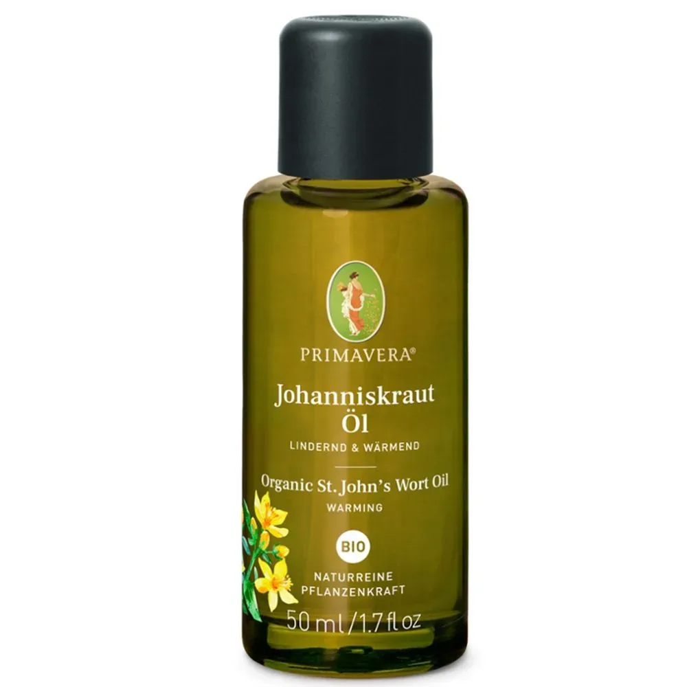 Primavera Johanniskraut Öl Bio Organic Skincare Körperöl 50 ml