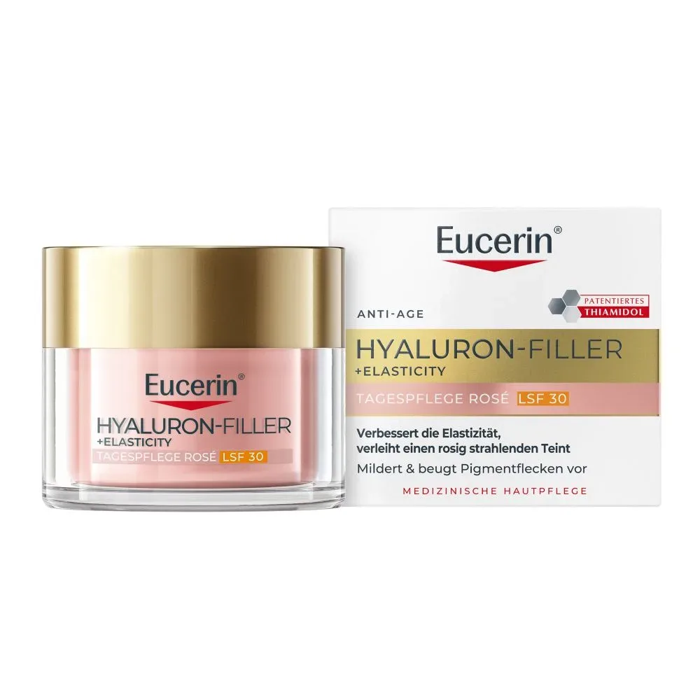 Eucerin - Hyaluron-Filler + Elasticity Tagespflege Rosé LSF 30, 50 ml
