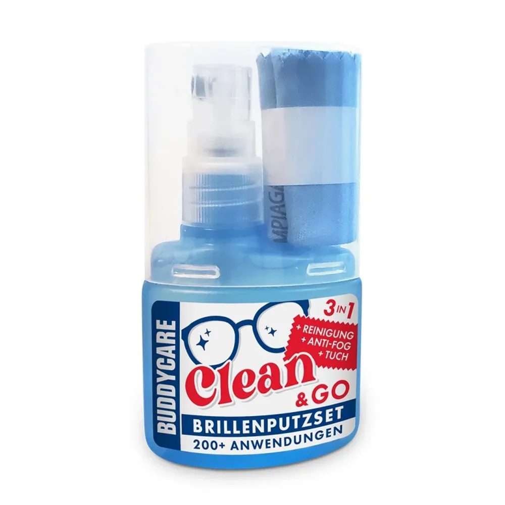 Buddycare® Clean and Go Brillenputzset