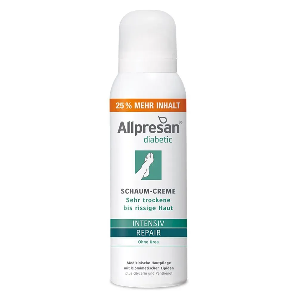 Allpresan diabetic Schaumcreme Intensiv Repair (125ml)