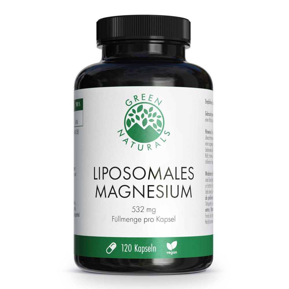 Green Naturals Magnesium Citrat liposomal hochdosiert vegan