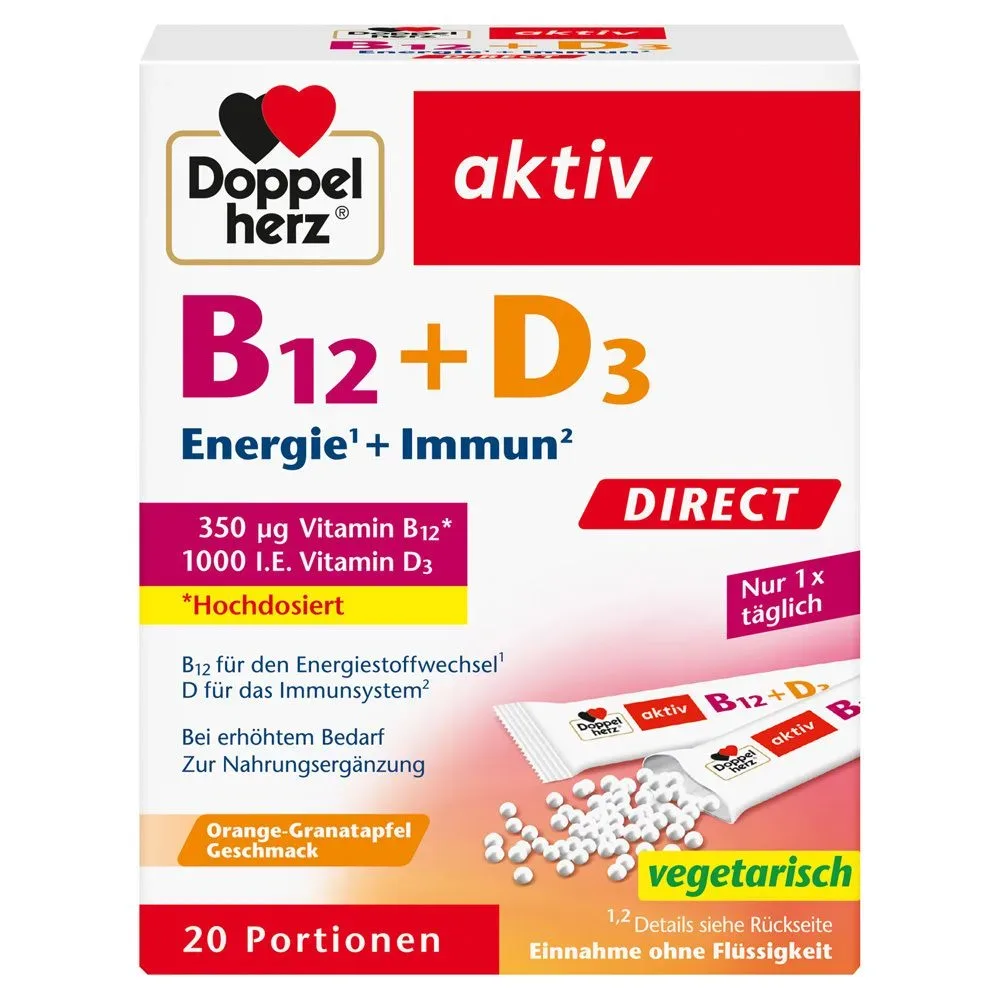Doppelherz® aktiv B12 + D3 Direct