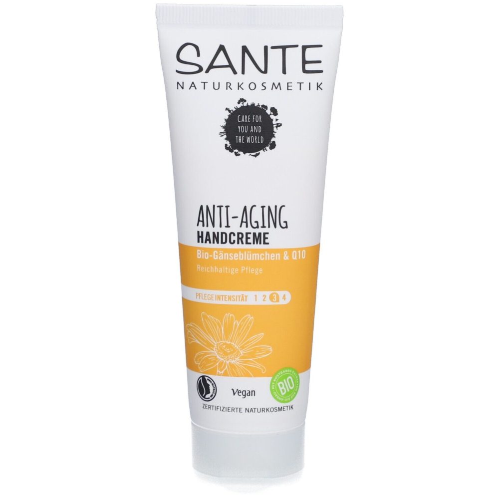 Sante Bio-Gänseblümchenextrakt & Sheabutter Anti Aging Handcreme 75 ml