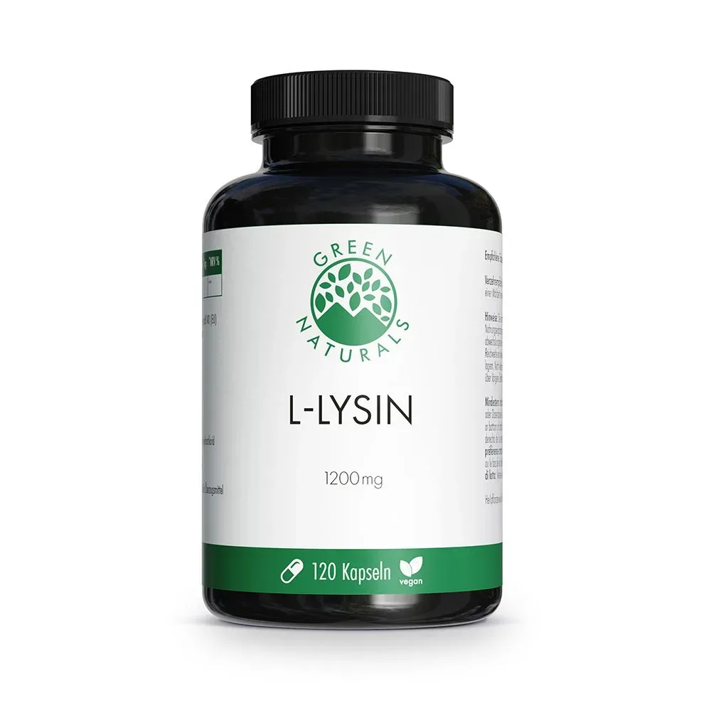 Green Naturals L-Lysin 1200 mg Kapseln
