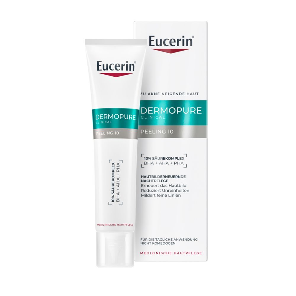 Eucerin - DERMOPURE CLINICAL  Peeling 10 - Hautbilderneuernde Nachtpflege, 40 ml