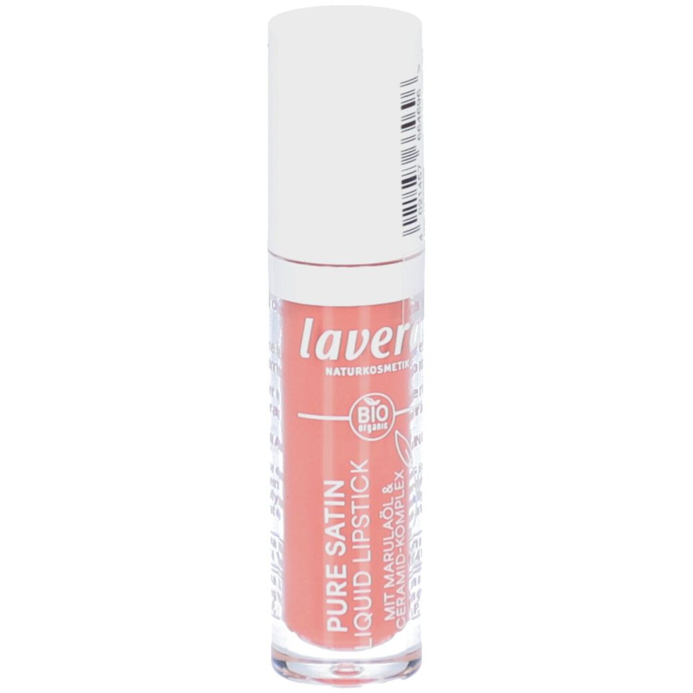 lavera Pure Satin Liquid Lipstick Nude Petal 02