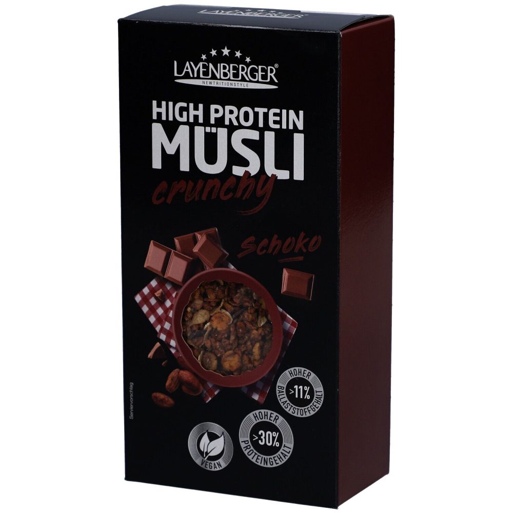 Layenberger High Protein Crunchy Müsli Schokolade