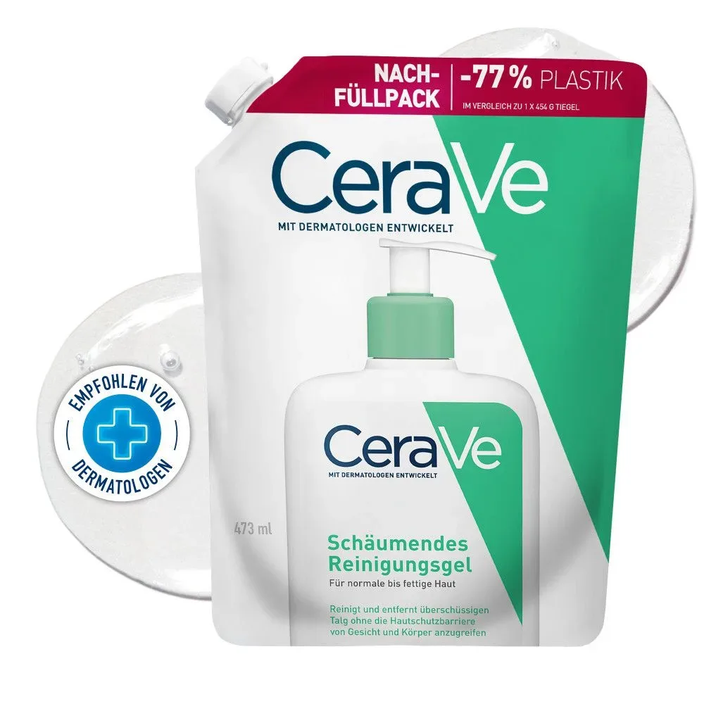 CeraVe - Schäumendes Reinigungsgel Refill, 473 ml
