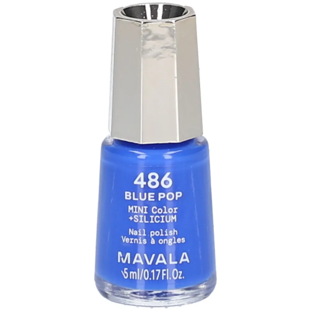 Mavala Nagellack Blue Pop + Silicium