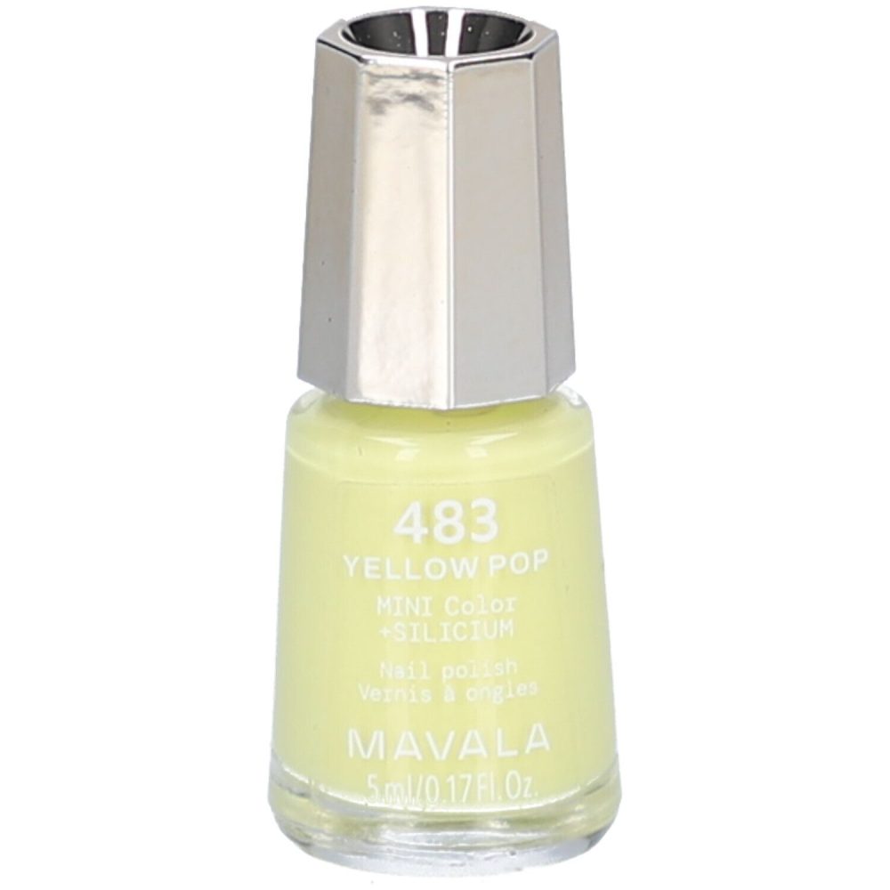 Mavala Nagellack 483 yellow Pop+Silicium