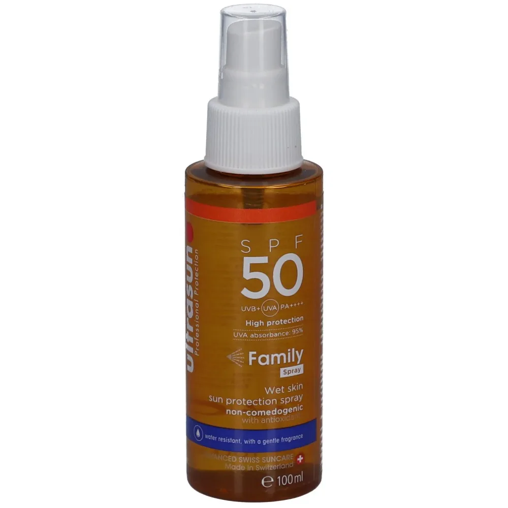 ultrasun Family Wet Skin LSF 50 (100ml)
