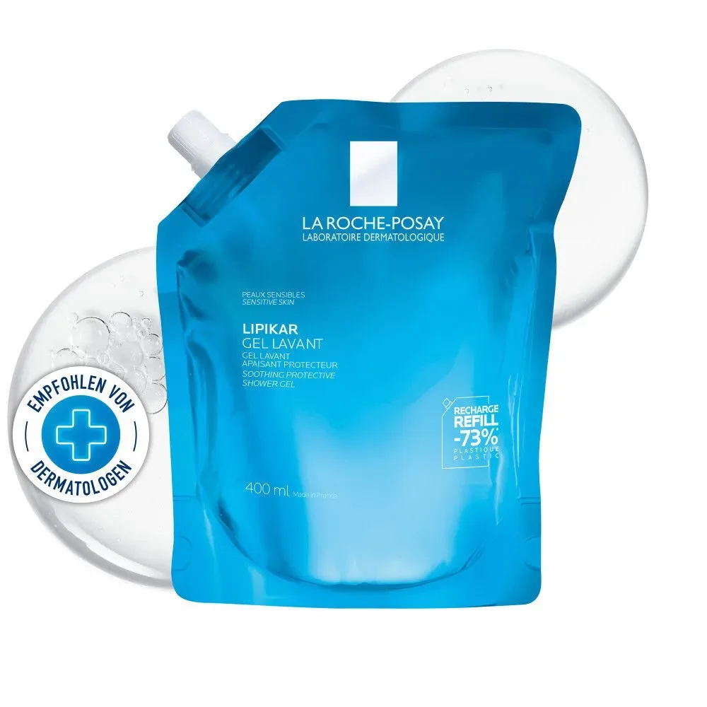 La Roche Posay - Lipikar Gel Lavant Nachfüllpack, 400 ml