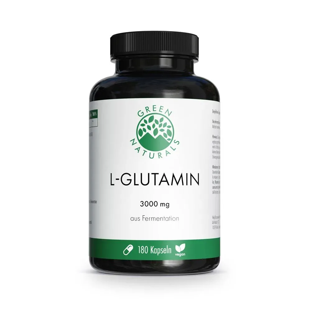 Green Naturals L-Glutamin 3000 mg