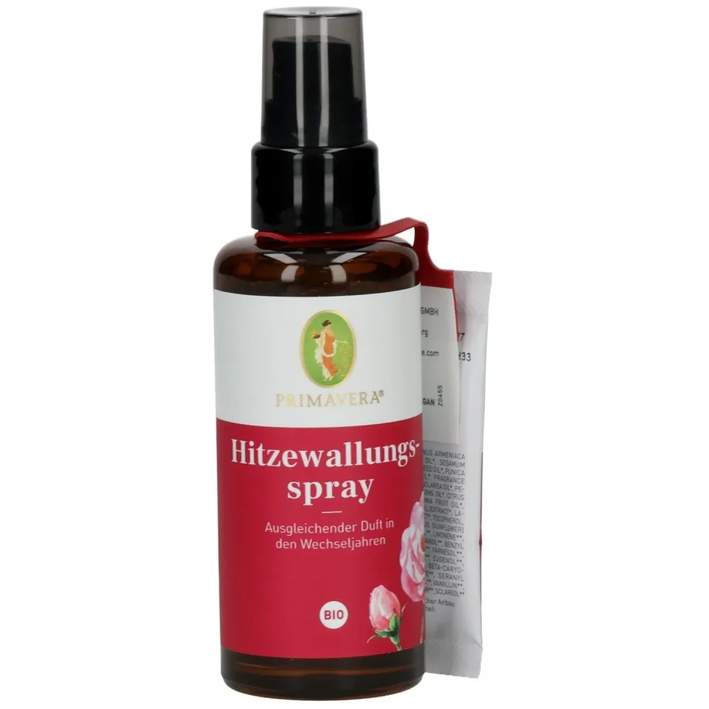 Primavera Hitzewallungsspray Bio Bodyspray 50 ml Damen