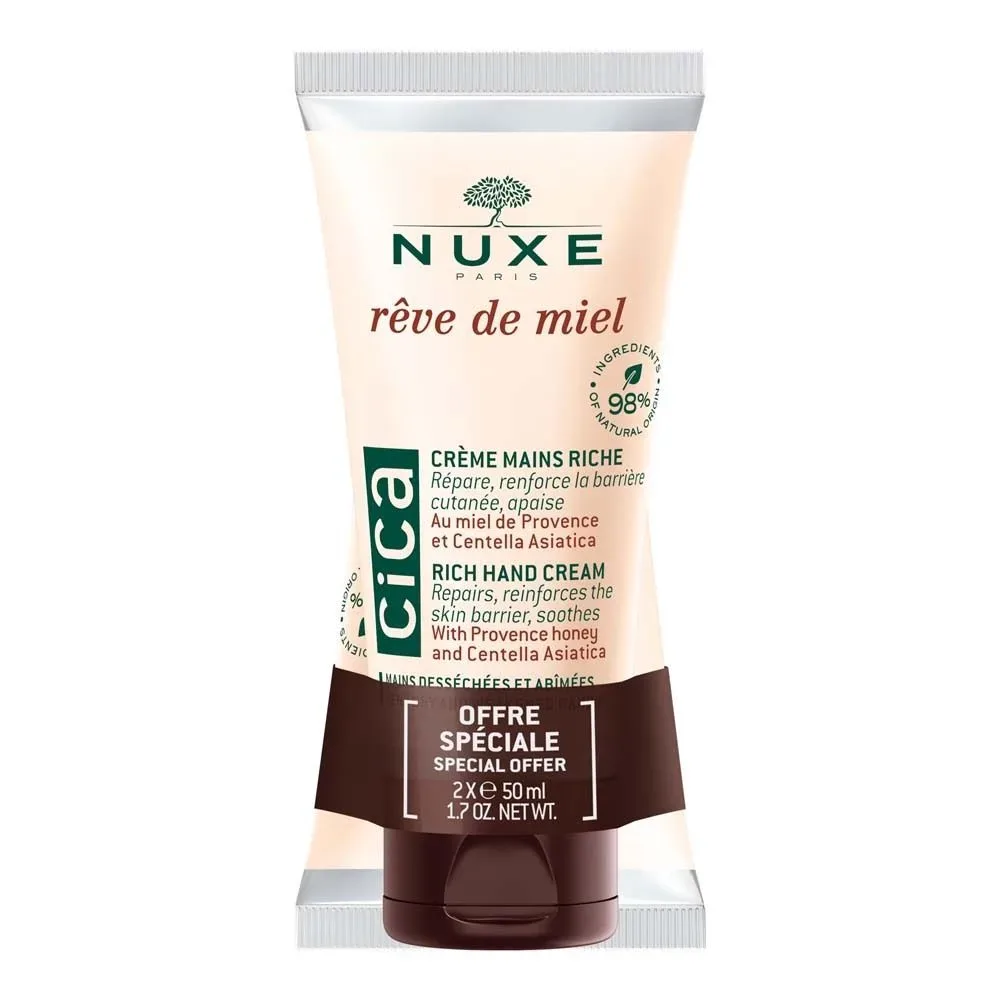 Nuxe Reve DE Miel Cica Creme Reichhaltige Handcreme